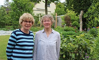 Anja Piechnik (links) und Christel Papke wollen sich für Demokratie und Toleranz in der Gemeinde stark machen. - Lorraine Brinkmann Anja Piechnik (links) und Christel Papke wollen sich für Demokratie und Toleranz in der Gemeinde stark machen. - Lorraine Brinkmann