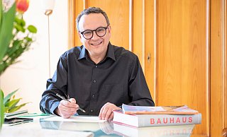 Nach einem Jahr im Amt zieht Bürgermeister Markus Baier Zwischenbilanz. - Markus Hertrich