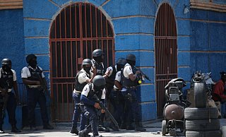 Der UN-Sicherheitsrat hatte die Mission zur Unterstützung der haitianischen Polizei bereits im Oktober genehmigt. - Odelyn Joseph/AP/dpa