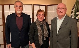 Klaus Schmiedekamp (links), Angelika Schapeler-Richter und Siegfried Reker bilden Vorstand der FWG/BBL. - FWG/BBL