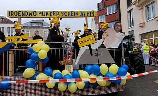 Februar 2023: Proteste gegen die Sanierung der Schießanlage. - Archivfoto: Astrid Sewing