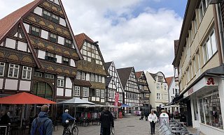 Blick in die Lange Straße, das Herz der Fußgängerzone in Bad Salzuflen. - Sven Kienscherf Blick in die Lange Straße, das Herz der Fußgängerzone in Bad Salzuflen. - Sven Kienscherf