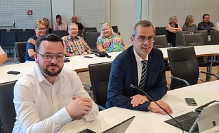 Bürgermeister Jörg Bierwirth begründete im Wahlausschuss des Kreises, warum der Schieder-Schwalenberger Wahlausschuss den Wahlvorschlag der AfD zurückgewiesen hat. - Marianne Schwarzer Bürgermeister Jörg Bierwirth begründete im Wahlausschuss des Kreises, warum der Schieder-Schwalenberger Wahlausschuss den Wahlvorschlag der AfD zurückgewiesen hat. - Marianne Schwarzer