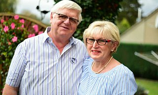 Karl-Heinz und Erika Stanke feiern Goldhochzeit. - Nicole Ellerbrake