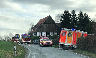 Die Feuerwehr erschien mit großem Aufgebot. - Alexandra Schaller Die Feuerwehr erschien mit großem Aufgebot. - Alexandra Schaller