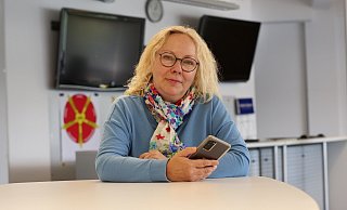 Astrid Sewing, Mitarbeiterin des Lippischen Medienhauses. - Jörg Hagemann