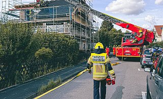 Die Detmolder Wehr ist am Freitrag zu einer "unklaren Rauchentwicklung" gerufen worden. - Feuerwehr Detmold/Marco Schweiger Die Detmolder Wehr ist am Freitrag zu einer "unklaren Rauchentwicklung" gerufen worden. - Feuerwehr Detmold/Marco Schweiger