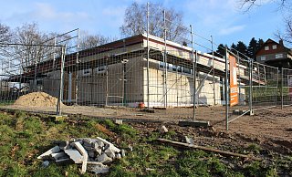 Das Multifunktionshaus in Erder ist eins der vielen Dorferneuerungsprojekte, f&uuml;r das es jetz Geld vom Land NRW gab. - Archivfoto: Marlen Grote