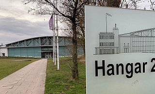 Am Hangar 21 hatte der Kreis ein Diagnosezentrum eingerichtet. - Jannik Stodiek