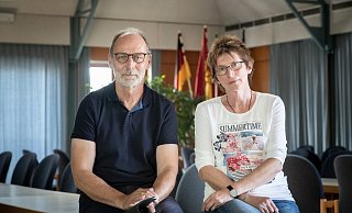 Suche nach Lösungsansätzen: Wolfgang Huppke und Maria Raschke machen sich Gedanken um die künftige medizinische Versorgung in Augustdorf. - Torben Gocke