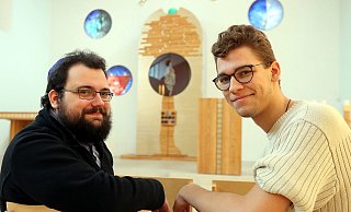 Ilja Egorov und Moritz Meier (v. l.). - Wolfgang Rudolf