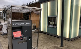 Außer Betrieb: Das neue Kassensystem am Kurpark-Eingang harrt noch der Inbetriebnahme. Es gibt technische Probleme. - Thomas Reineke Außer Betrieb: Das neue Kassensystem am Kurpark-Eingang harrt noch der Inbetriebnahme. Es gibt technische Probleme. - Thomas Reineke