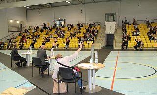 Gespaltene Partei: Bei der Nominierung des CDU-Bürgermeisterkandidaten erzielte Dr. Andreas Wulf im vergangenen Sommer nicht gerade ein Traumergebnis. Einige Christdemokraten riefen später zur Wahl des SPD-Kandidaten auf - das hat nun Konsequenzen. - Archivfoto: Dieter Asbrock