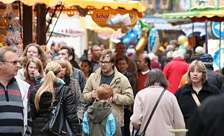 Beim Martini-Markt könnte es am Wochenende wieder voll werden. Archivfoto: Sandra Castrup - Sandra Castrup