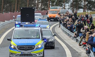 Eröffnung eines der Teilstücke der Autobahn A33 in Halle/Künsebeck Anfang des Jahres. - Christian Weische Eröffnung eines der Teilstücke der Autobahn A33 in Halle/Künsebeck Anfang des Jahres. - Christian Weische
