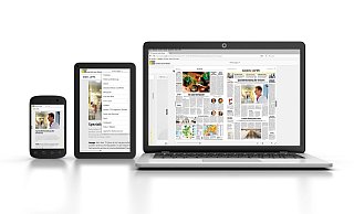 Das ePaper kann über den Browser oder die LZ-App geöffnet werden. - Grafik: Benjamin Möller Das ePaper kann über den Browser oder die LZ-App geöffnet werden. - Grafik: Benjamin Möller