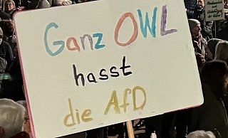 Demo gegen die AfD (Symbolbild). - Sandra Castrup