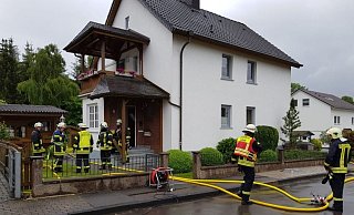 Ein Brand in einer Heizungsanlage beschäftigte die Retter am Fretag. - Feuerwehr Lügde