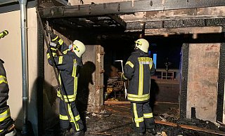 Feuer in Bösingfeld - Feuerwehr Extertal Feuer in Bösingfeld - Feuerwehr Extertal