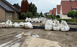 Die Spuren des Unwetters sind nicht zu übersehen. - CDU Lage