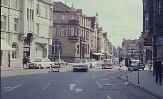 8. Freie Fahrt quer durch die Stadt – hier an der Steege, 1968. - Sammlung Stefan Wiesekopsieker 8. Freie Fahrt quer durch die Stadt – hier an der Steege, 1968. - Sammlung Stefan Wiesekopsieker