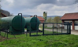 Im Zentralklärwerk Schieder in Glashütte wird im Sommer eine Photovoltaik-Anlage errichtet. - Michaela Weiße(LZ)