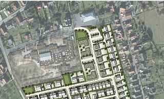 Entwurf für das Neubaugebiet Stiftsland. - Stadt Lemgo