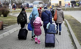 Tausende Flüchtlinge aus der Ukraine sind auch im Kreis Lippe aufgenommen worden. Sie beziehen derzeit ihre Leistungen durch das Jobcenter. - Antti Aimo-Koivisto/Lehtikuva/dpa