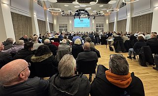 Am 19. November war Sabine Reinknecht (AfD) w&auml;hrend der Sitzung des Rates im Kurhaus abgew&auml;hlt worden. - Sven Kienscherf