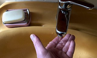 Leitungswasser konnte in dieser Woche in der Kaserne nur gut abgekocht werden verwendet werden. - Thomas Reineke