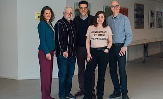 Neuer Fraktionsvorstand: Dr. Inga Loke, Jürgen Hachmeister, Robin Wagener, Julia Eisentraut und Dr. Burkhard Pohl (von links). - Britta Stricker