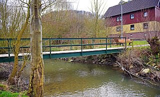 Auch in Nalhof schwillt die Exter bei Stark- oder Dauerregen an. - Archivfoto: Nicole Ellerbrake