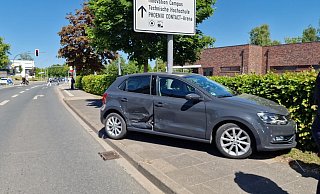 Bei dem Unfall in Lemgo wurde niemand verletzt. - Nadine Uphoff