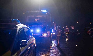 Die Einsatzkräfte der Feuerwehr Lage konnten den Brand schnell löschen. - Freitag Medien Gruppe