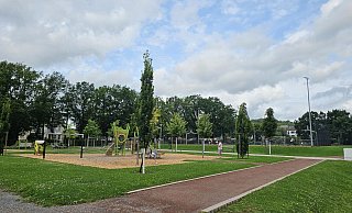 Im Bürgerpark in Lage haben zwei Betrügerinnen eine Senioren um ihr Erspartes gebracht. - Astrid Sewing
