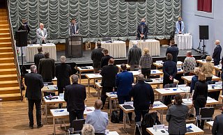 Bei der konstituierenden Ratssitzung im November 2020 ist der neu gewählte Stadtrat das erste Mal zusammen getreten. Seitdem hat sich an seiner Zusammensetzung einiges verändert. - Torben Gocke