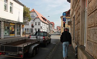 Der Umbau von Schuh- und Stiftstraße steht an. Vor allem der Kreuzungsbereich Breite Straße steht dabei im Fokus. Foto: Katrin Kantelberg - Katrin Kantelberg