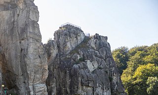 Die Felsen bleiben aber bis auf Weiteres gesperrt. - Archivfoto: Jannik Stodiek Die Felsen bleiben aber bis auf Weiteres gesperrt. - Archivfoto: Jannik Stodiek