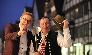 Louis Pawellek und Schäfer Heinrich Foto: Vera Gerstendorf-Welle - Vera Gerstendorf-Welle