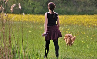 Im Rahmen einer Taschengeldbörse unterstützen Jugendliche Senioren bei kleineren Arbeiten im Alltag. Dazu zählen beispielsweise Spaziergänge mit dem Hund oder Gartenarbeiten. - Symbolbild: Pixabay