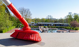 Das Bega-Bad in Bad Salzuflen soll Anfang Juni öffnen. - Sven Kienscherf
