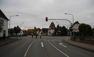 Für 3D-Scanner-Aufnahmen wird die Kreuzung Leopold-/Richard-Wagner-Straße gesperrt. - Katrin Kantelberg