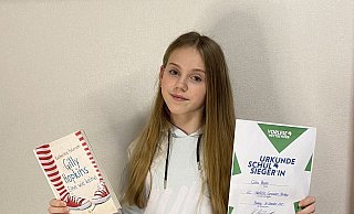 Die Siegerin Celina Maurer. - Städtisches Gymnasium Barntrup Die Siegerin Celina Maurer. - Städtisches Gymnasium Barntrup