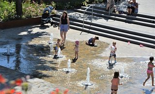 Der Rathausplatz im vergangenen Jahr. - Karin Prignitz Der Rathausplatz im vergangenen Jahr. - Karin Prignitz