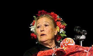 Suzanne von Borsody liest und lebt die mexikanische Malerin Frida Kahlo. - Rudi Rudolph