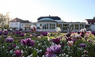 Das Kurhaus aus Blickrichtung Kurpark. - Vera Gerstendorf-Welle