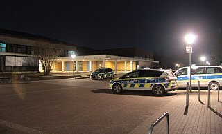 Wieder hat es eine Amokdrohung an der Realschule in Lage gegeben. Die Polizei war schon im Dezember vor Ort. Mittlerweile ist es die dritte Drohung innerhalb weniger Wochen. - Archivfoto: Karolina Schmidt