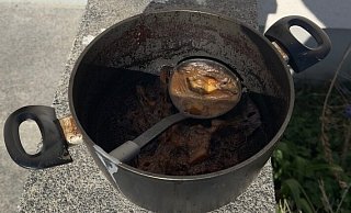 Angebranntes Essen war die Ursache für den Alarm. - Feuerwehr Detmold/Christopher Rieks Angebranntes Essen war die Ursache für den Alarm. - Feuerwehr Detmold/Christopher Rieks