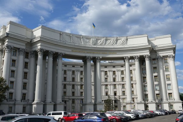 Die Ukraine wird nach Angaben des Außenministeriums keine zeitweise russische Besetzung ihres Staatsgebiets akzeptieren. - © Friedemann Kohler/dpa