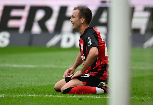 Spielt seit Sommer 2022 für Eintracht Frankfurt: Mario Götze. - © Arne Dedert/dpa